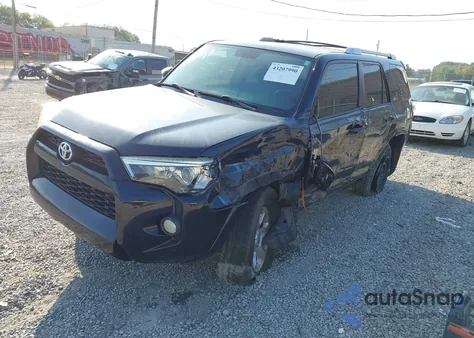 2015 Toyota 4Runner Sr5 from USA, damaged, VIN JTEBU5JR2F5210159
